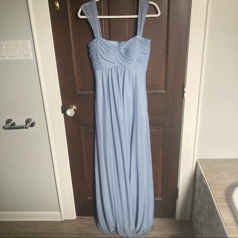 Birdy Grey dusty blue Maria convertible dress